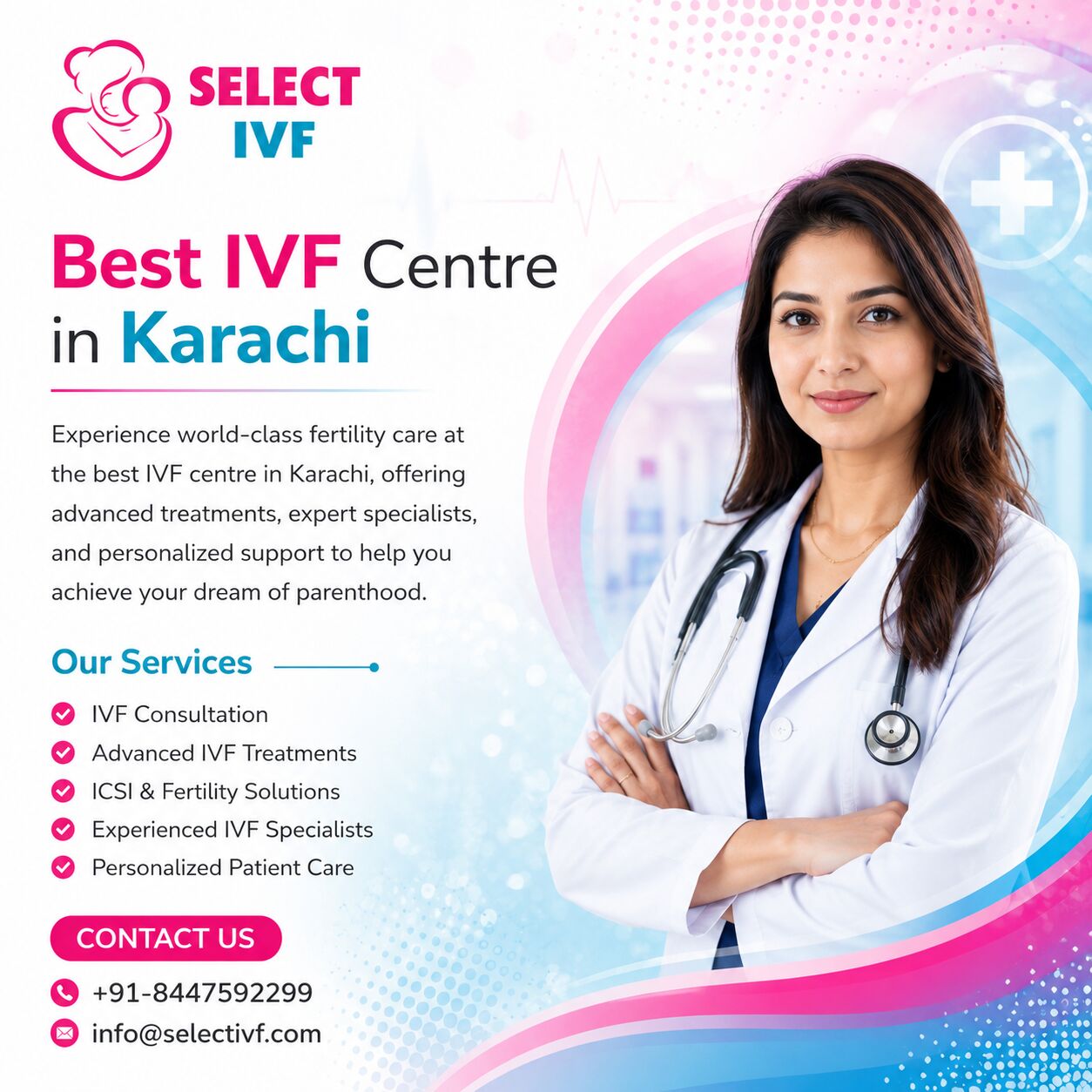 Karachi, Health, Best IVF Centre In Karachi