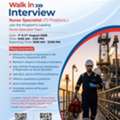 Walk In Interview For Nurse Specialists, Ambulance Driver And EMTs - Riyadh