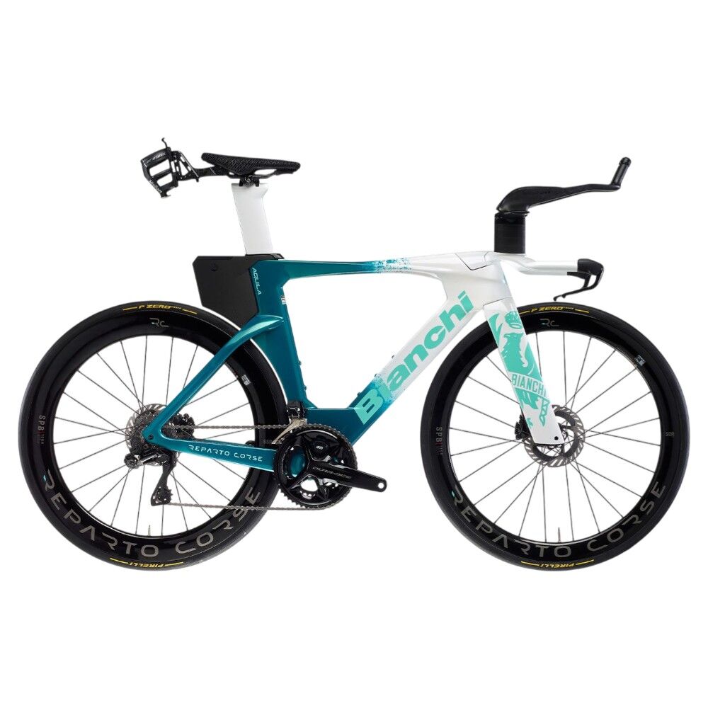 Jakarta, Bicycles, USD 9500,  2026 Bianchi Aquila RC Shimano Dura-Ace Di2 Carbon Triathlon Bike