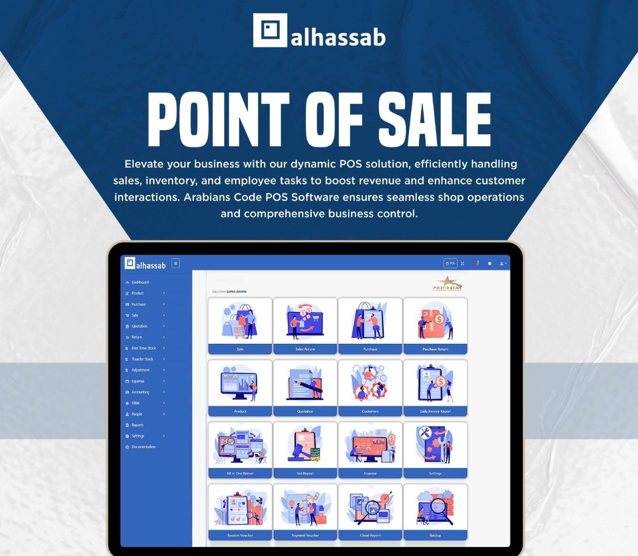 Dammam, Software, SAR 800,  ZATCA Approved QR Code Billing Software For Supermarkets DAMMAM