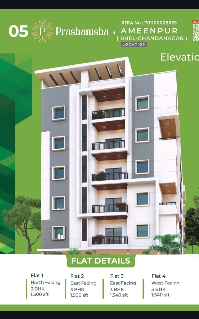 Hyderabad, Residential Plots, INR 4800,  1500 Sq. Feet,  GATED COMMINITY APARTMENTS IN AMEENPUR @ 9392311420