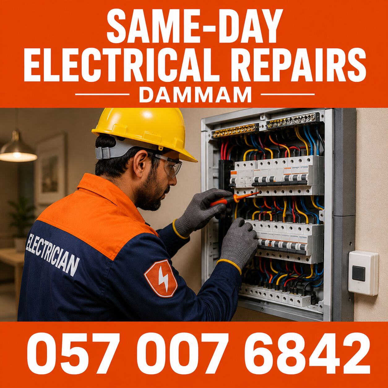 Al Sharq, Household, ✅✅✅ SAME-DAY ELECTRICAL REPAIRS – DAMMAM ✅ 057 007 6842 ✅✅✅