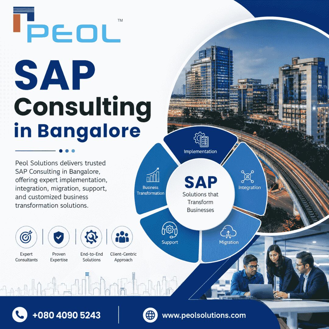 Bangalore, Business, SAP Consulting In Bangalore