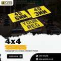 4x4 Number Plates Designed For A Clean, Modern Finish
