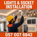 ✅✅✅ LIGHTS & SOCKET INSTALLATION – DAMMAM ✅ 057 007 6842 ✅✅✅