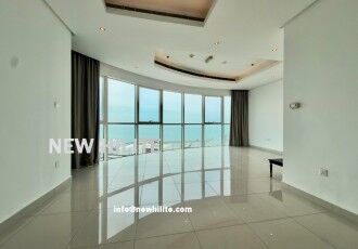 Shaab, Apartments, Flats, Houses & Villas, KWD 1000/month,  3 BR,  Elegant 3BR Sea View Apartment For Rent In Shaab, Kuwait