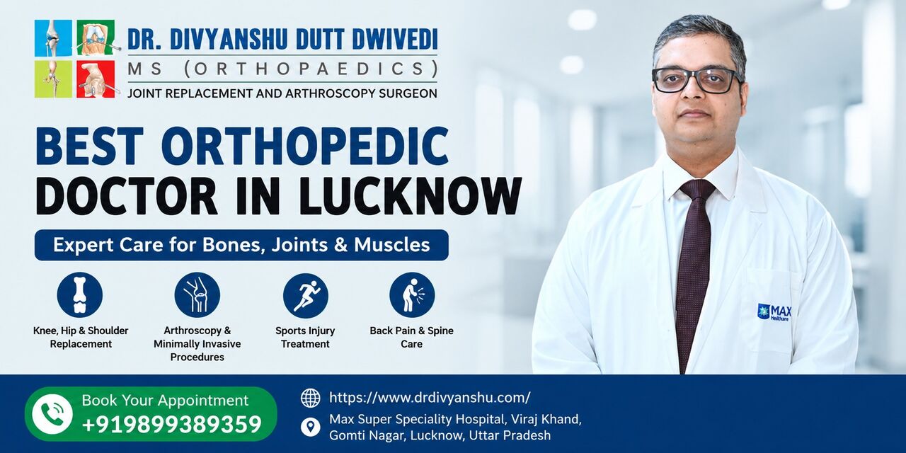 Lucknow, Medical, Best Orthopedic Doctor For Knee Pain In Lucknow