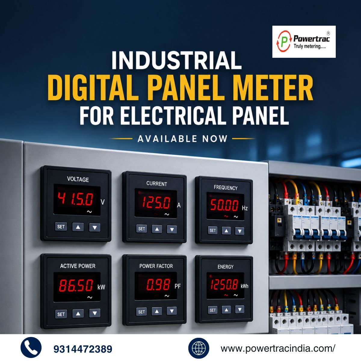 Jaipur, Electronics, INR 500,  Industrial Digital Panel Meter For Electrical Panel Available Now
