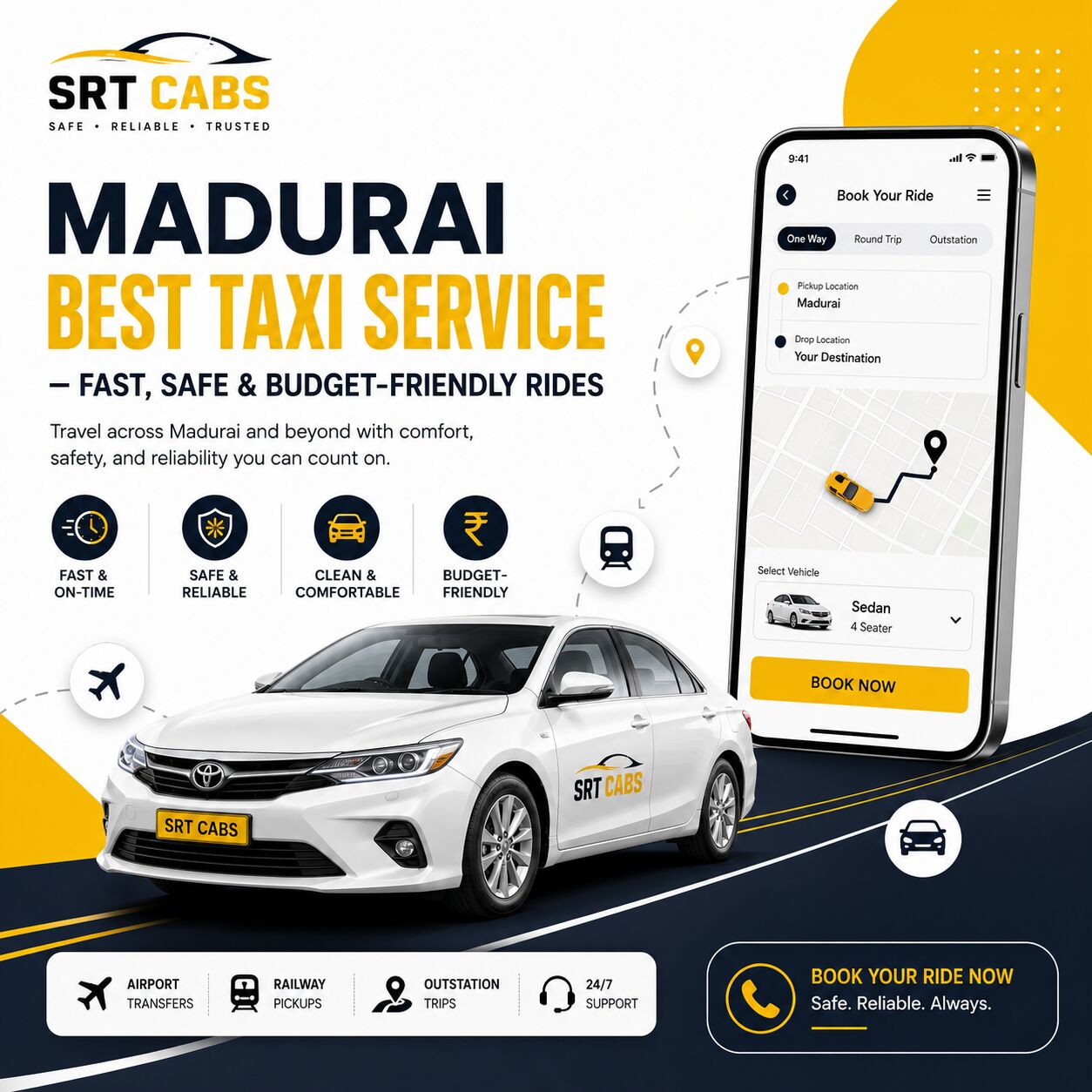 Madurai, Travel, Finding The Best Cab Service In Madurai For Local Travel
