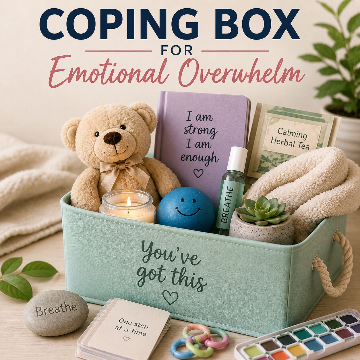New York, Education, Coping Box For Emotional Overwhelm And Daily Support