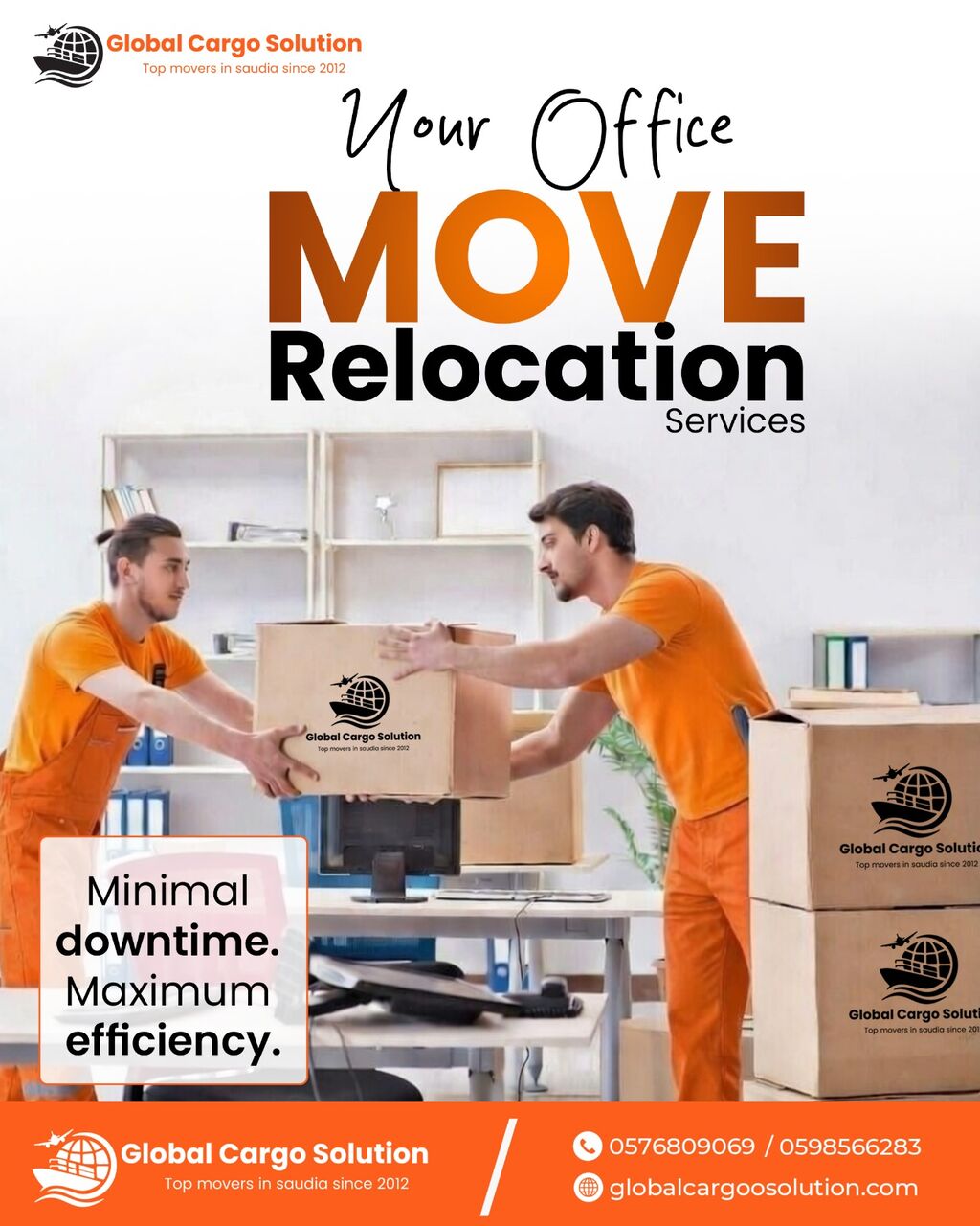 Dammam, Cargo, Removals & Relocation With Professional Team■Door To Door □Gcc & All Over World■0576809069