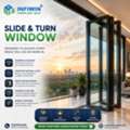 Slide And Turn Window For Flexible Living Spaces