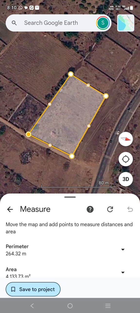 Hyderabad, Commercial Plots, INR 45000,  2600 Sq. Yard,  2600 Sqrds Commercial Land For Sale Near Moinabad - Tolkatta Village - Telangana