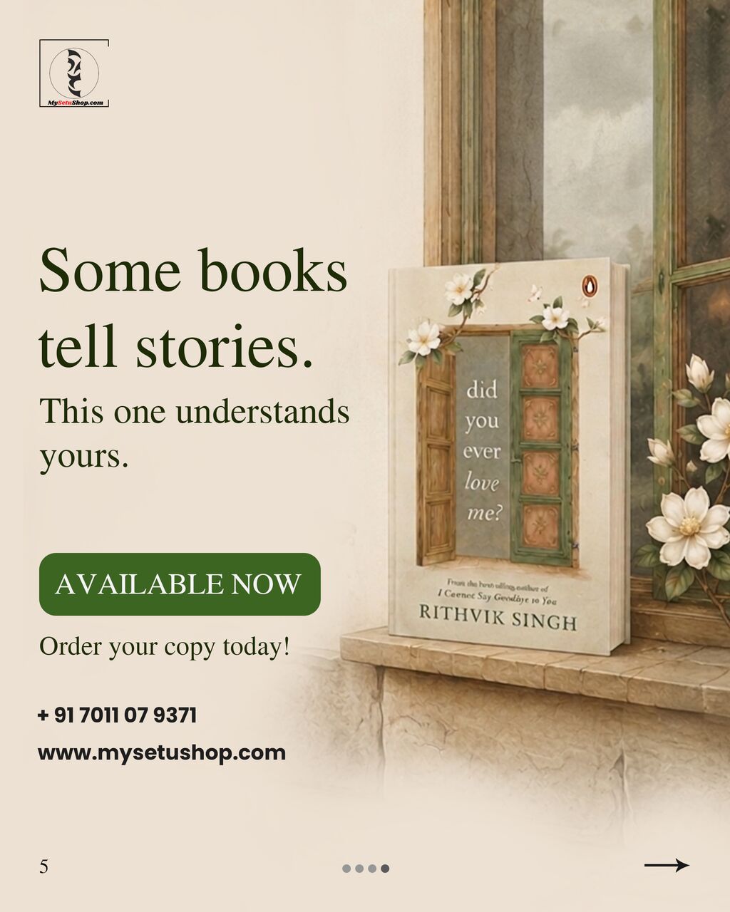 Noida, Books, INR 275,  Order Did You Ever Love Me? By Rithvik Singh | Love & Heartbreak Poetry