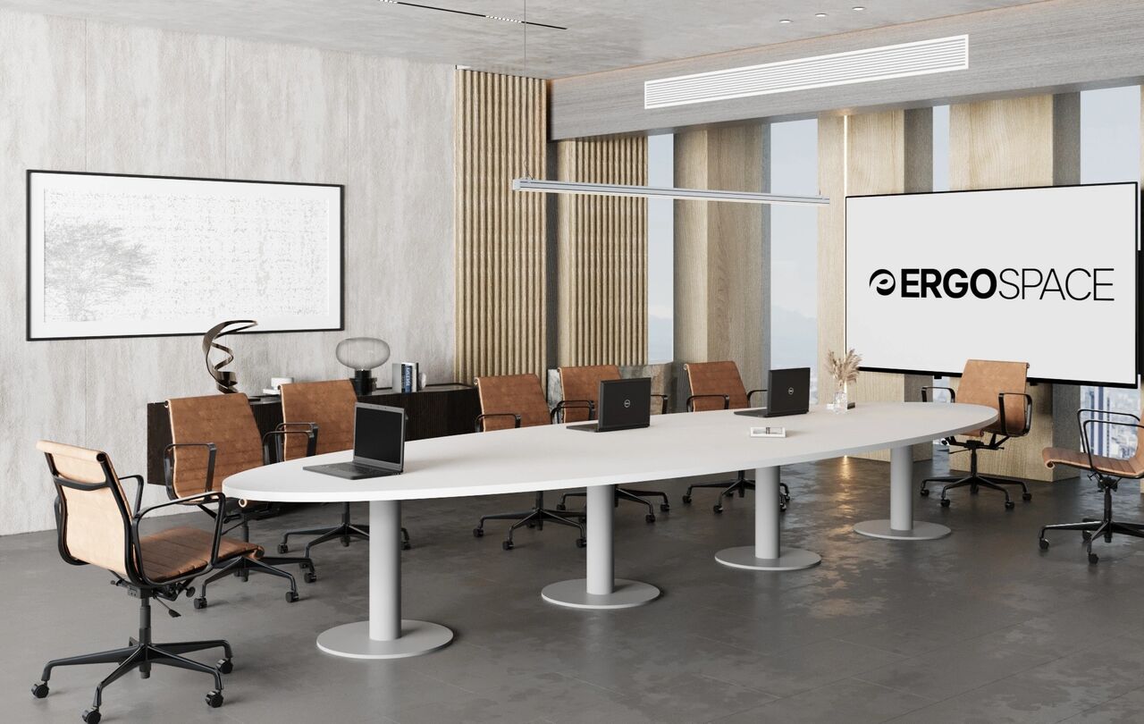 Dubai, Furniture, AED 7000,  Luxury Conference Table With Executive Chairs For Sale | Boardroom Furniture Dubai | Ergos