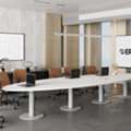 AED 7000,  Luxury Conference Table With Executive Chairs For Sale | Boardroom Furniture Dubai | Ergos