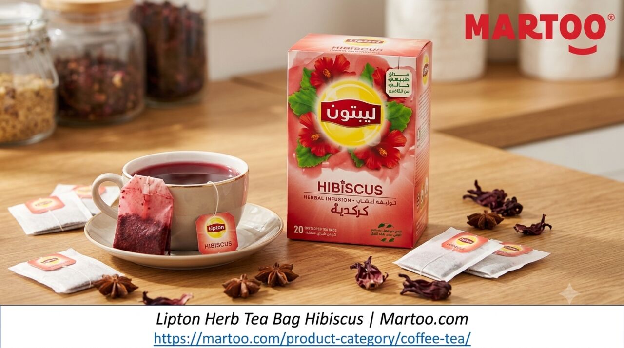 Dubai, Food, AED 361,  Lipton Herb Tea Bag Hibiscus