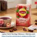 AED 361,  Lipton Herb Tea Bag Hibiscus