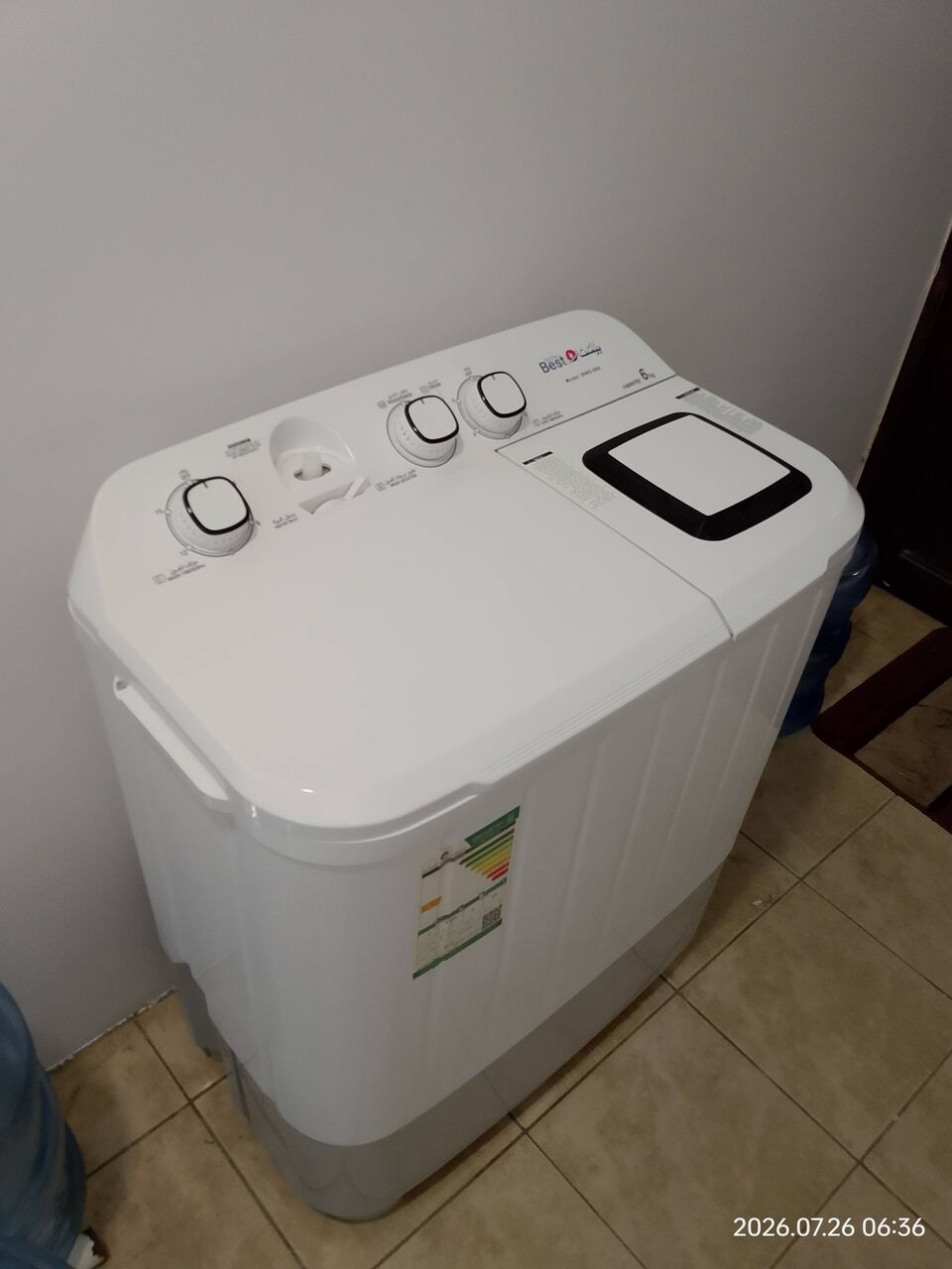 Khobar, Appliances, SAR 300,  Washing Machine For Sale - Top-Load Semi-Automatic (Twin Tub)