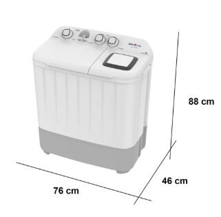 Khobar, Appliances, SAR 300,  Washing Machine For Sale - Top-Load Semi-Automatic (Twin Tub)