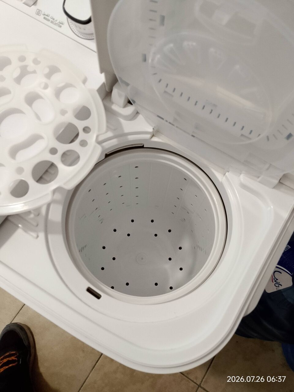 Khobar, Appliances, SAR 300,  Washing Machine For Sale - Top-Load Semi-Automatic (Twin Tub)