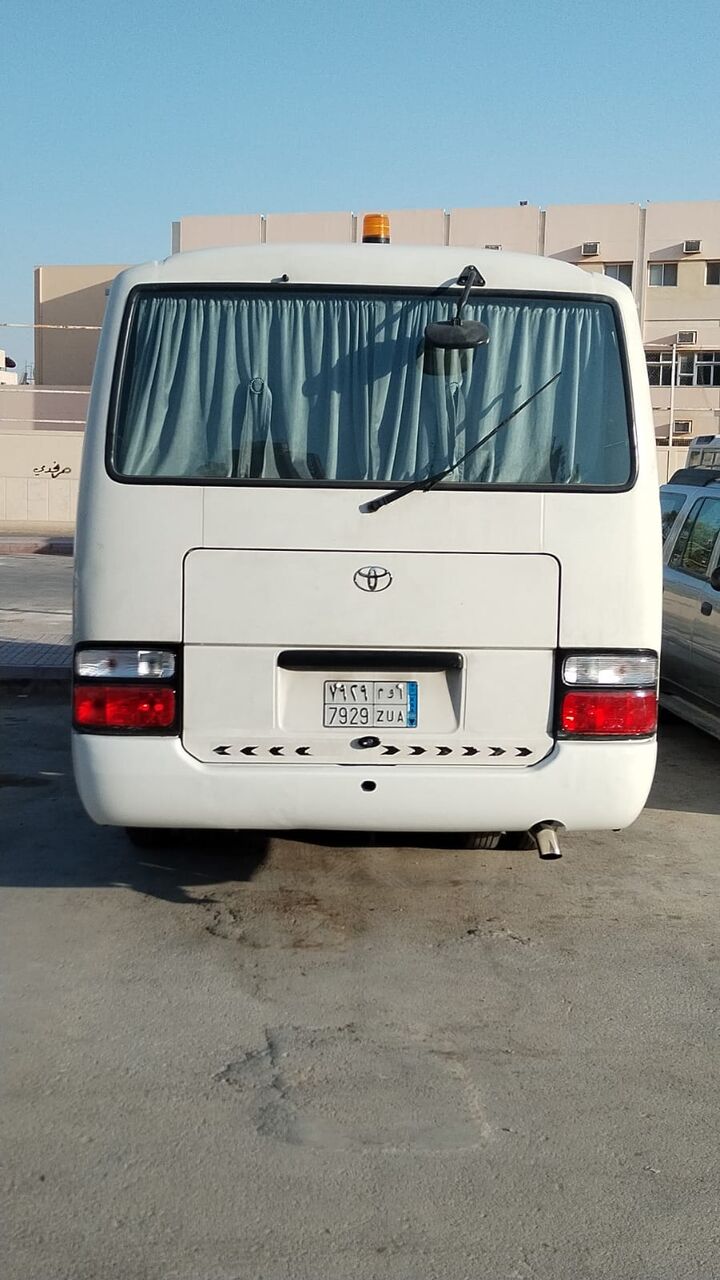 Riyadh, Equipment Rental, I Have 2 Toyota Diesel Coaster Bus With Driver For Rent