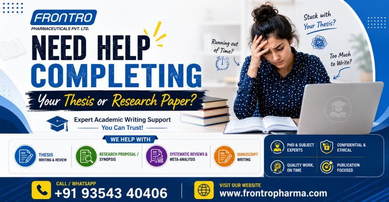 Faridabad, Health, Need Help With Scientific Writing And Documentation Of Research Studies?