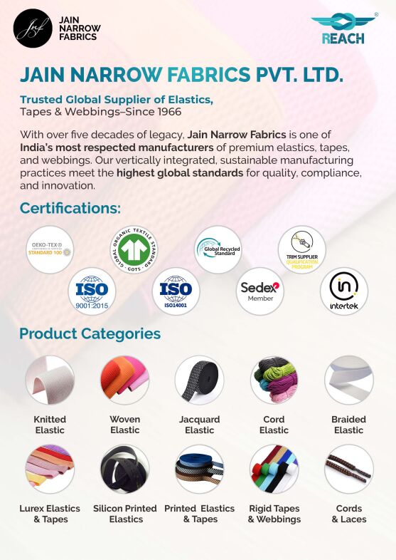 New Delhi, Tailoring, Buy Premium Elastic Tapes Direct From Manufacturer