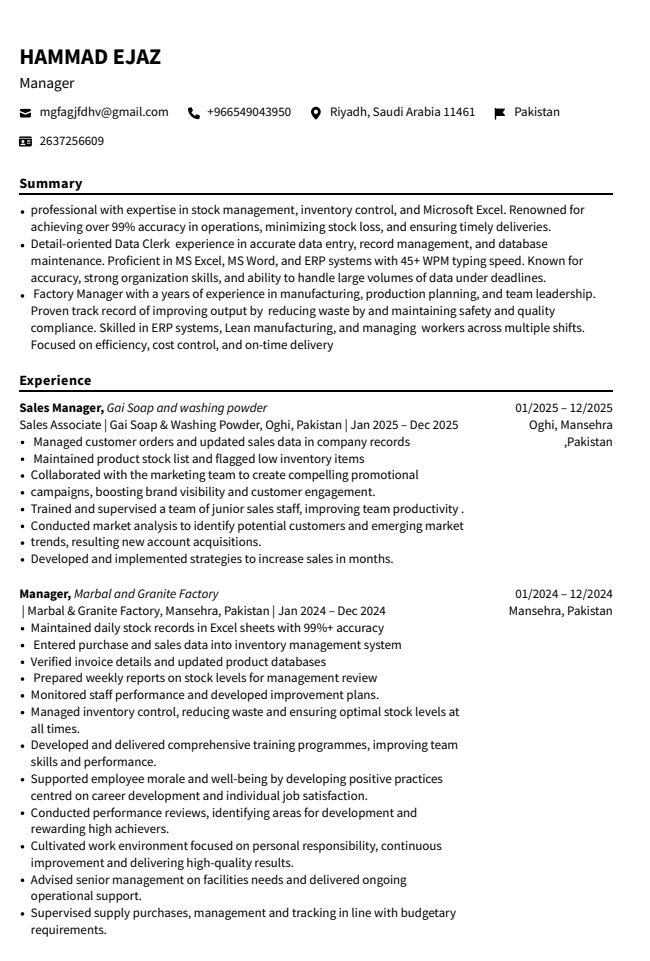 Riyadh, Job Seekers, Manager