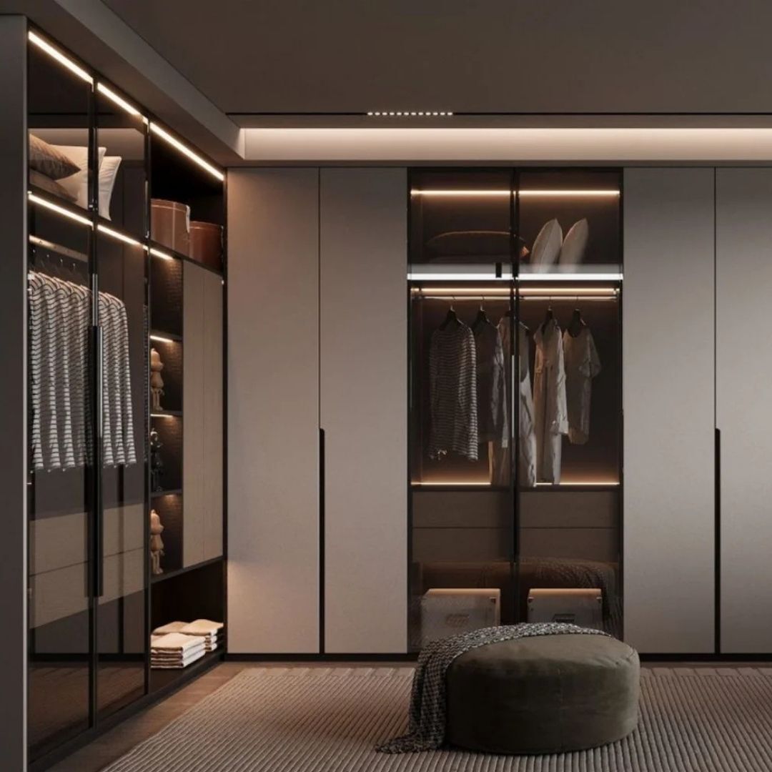 Gurgaon, Interior Design, Modular Wardrobe Gurgaon With Smart Storage | Betula Kitchen