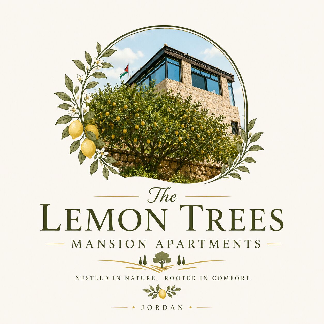 Amman, Apartments, Flats, Houses & Villas, JOD 5000/year,  Furnished,  1 BR,  100 Sq. Meter,  The Lemon Trees Mansion Apartments For Rent &ndash; A Peaceful Retreat In The Heart Of Jordan