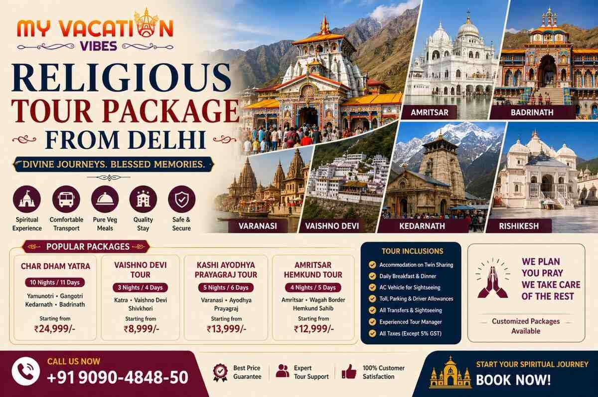 New Delhi, Travel, Which Religious Destinations Are Ideal For A Peaceful Getaway?