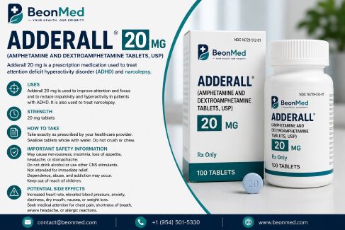 New York, Health & Beauty Items, USD 562,  Purchase Adderall 20 Mg Online For ADHD Symptoms In Utah, USA
