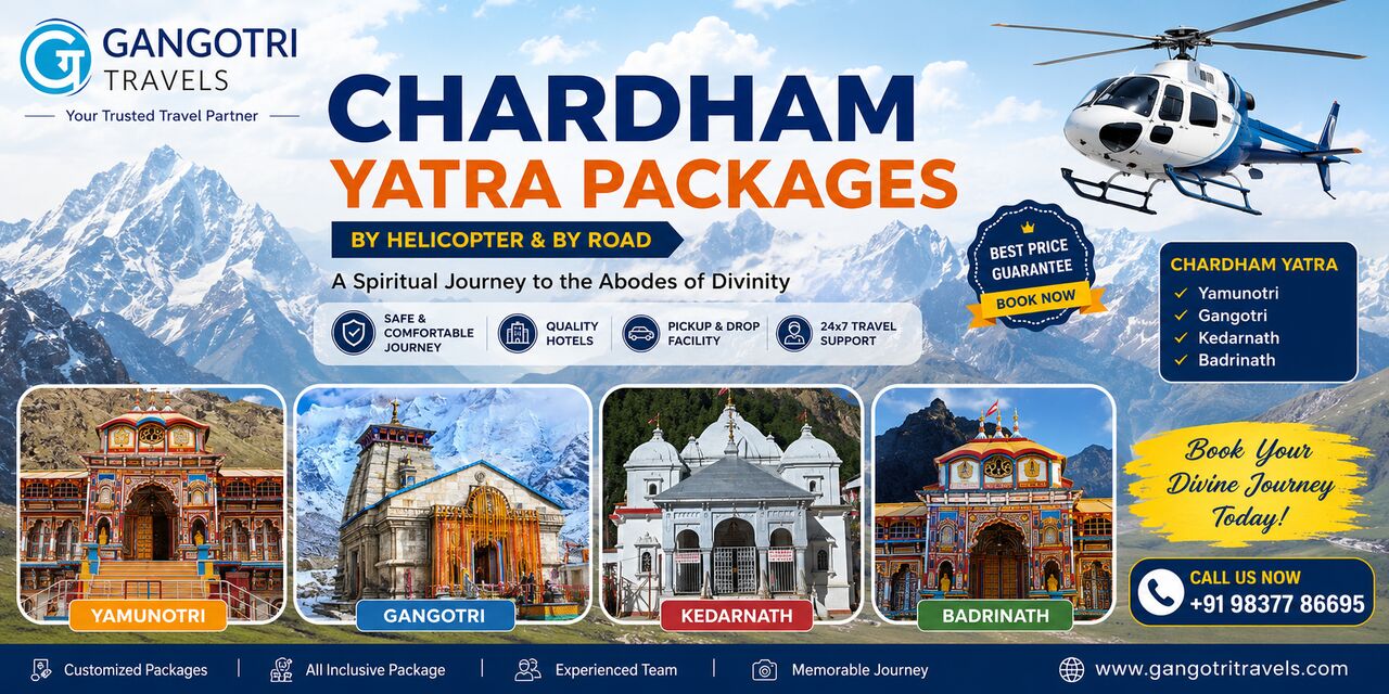 Mumbai, Travel, Char Dham Yatra Tour Package: Cost, Booking, Price & Complete Travel Guide