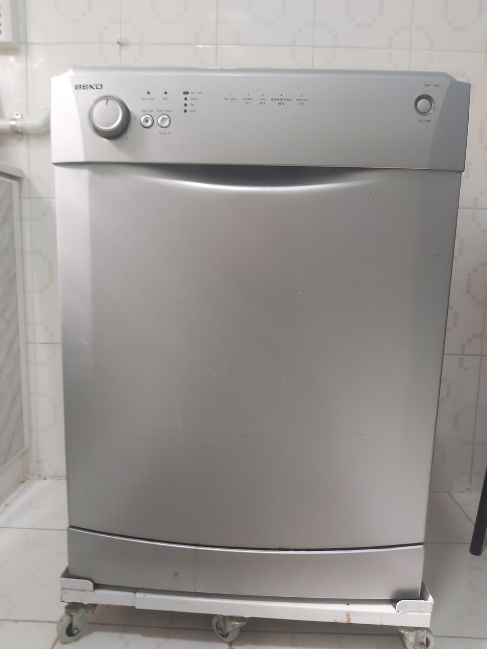Dammam, Electrical & Plumbing, SAR 400,  Dishwasher Beko Brand  220 V  Five Programs + Metal Base Equipped With Wheels + Wate
