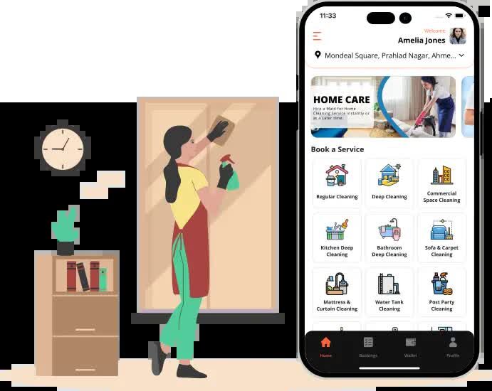 Dubai, Mobile Apps, White Label Maid Service App Development Solution