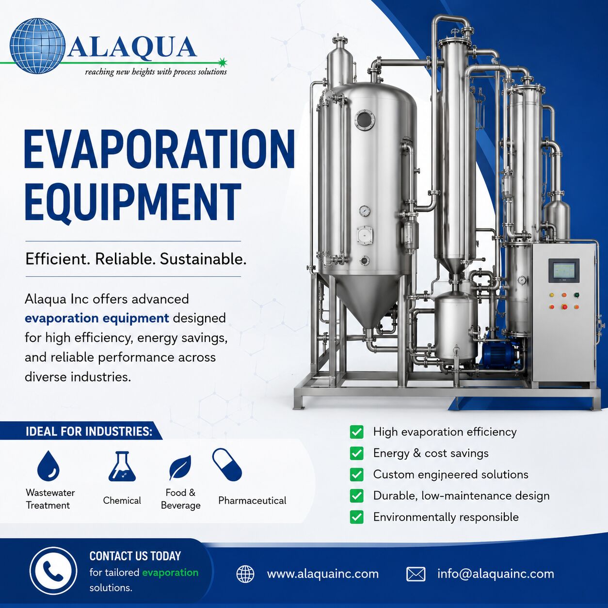 New York, Machinery, USD 100,  Evaporation Equipment For High-Performance Industrial Applications