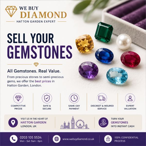 London, Items Wanted, Sell Your Gemstones & Semi-Precious Stones - Trusted UK Buyers 💎