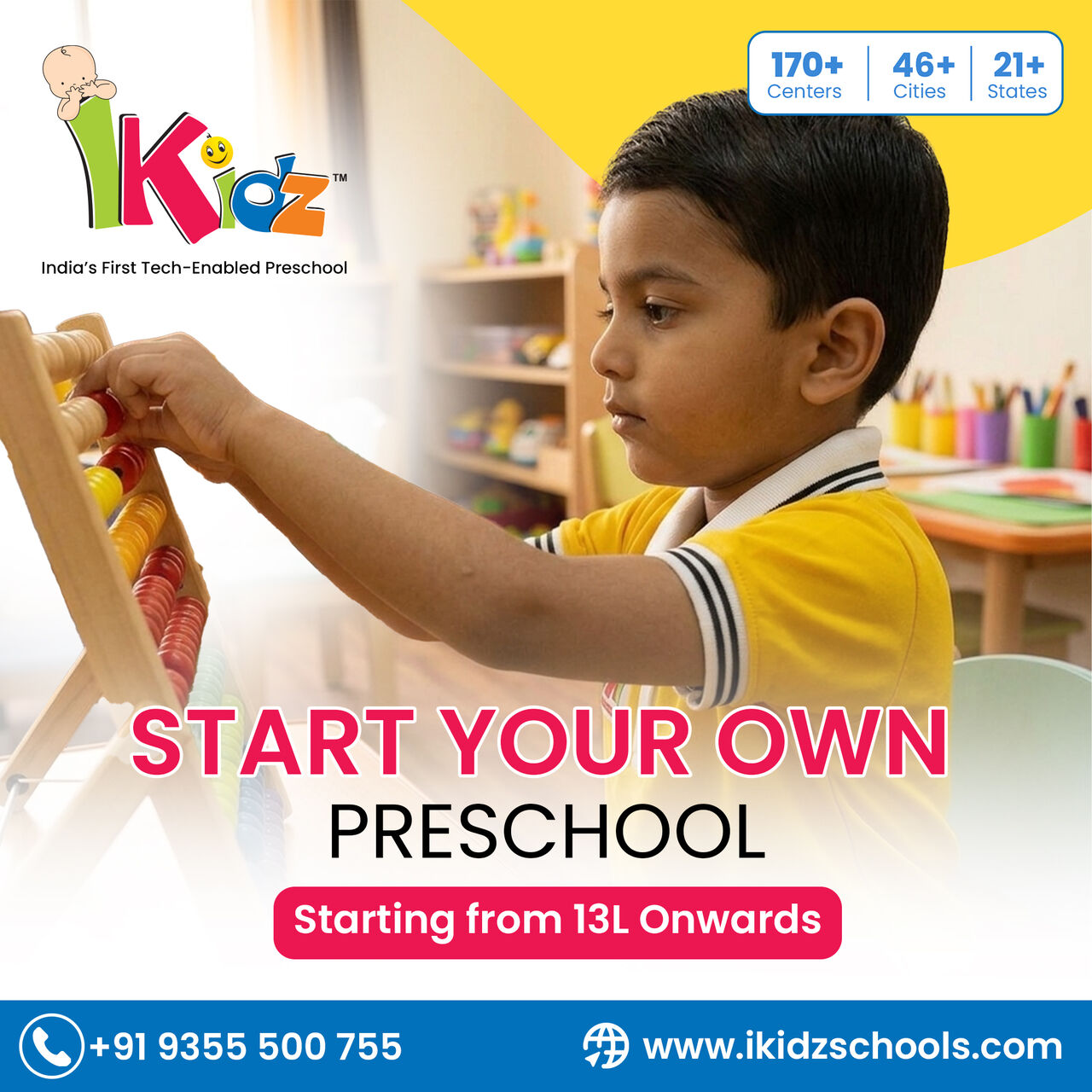 Ranchi, Business, Start Your Preschool Franchise In India 0% Royalty And Up To 140% ROI.