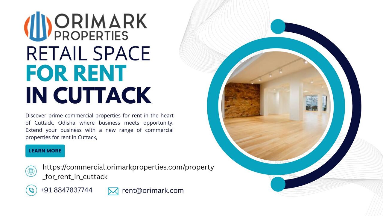 Odisha, Commercial Villas, INR 01,  Premium Retail Space For Rent In Cuttack For Your Business
