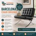 GBP 751,  Barcelona Chair Original &ndash; Sophisticated Style, Superior Comfort