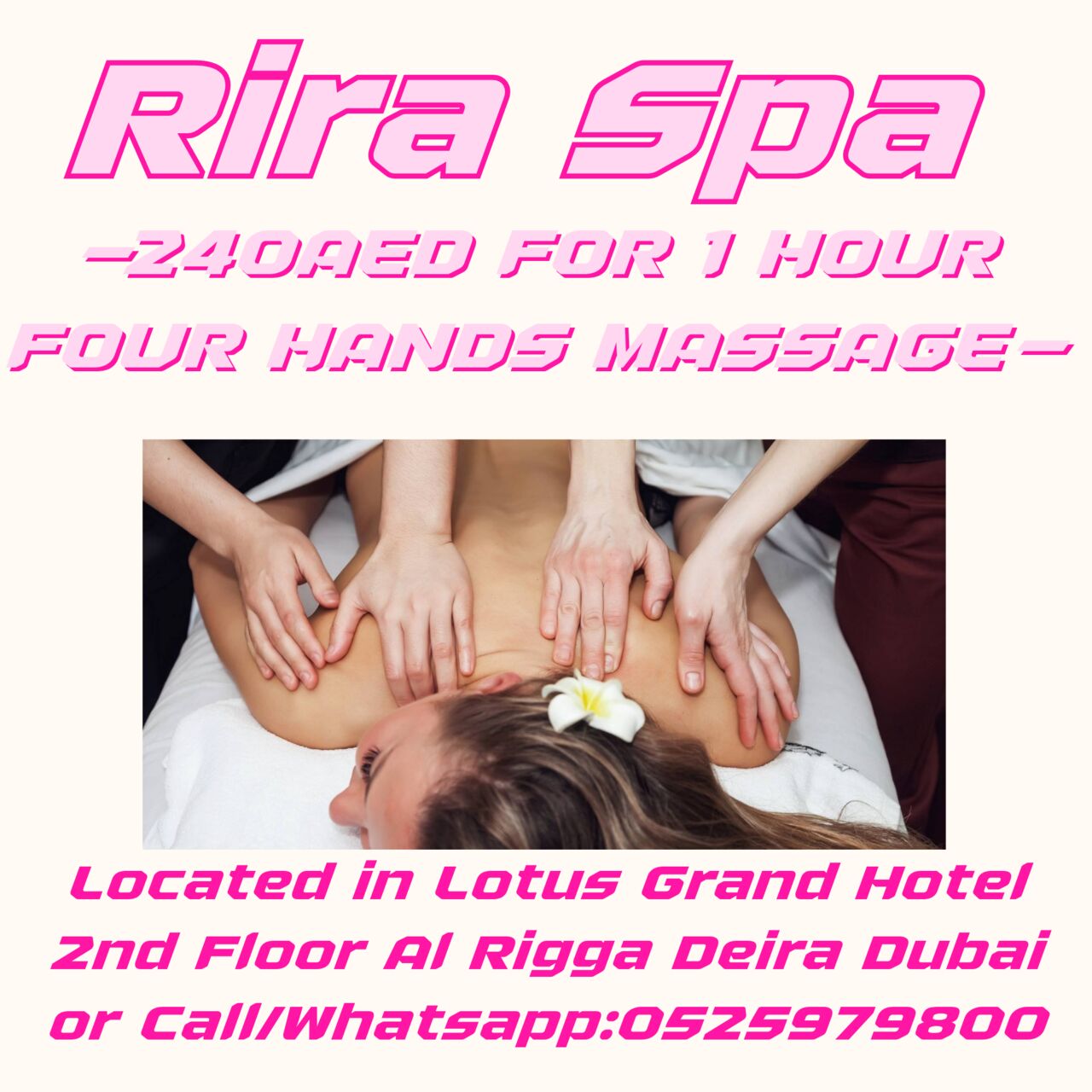 Al Rigga, Health, Rira Spa Offer 7/27/2026