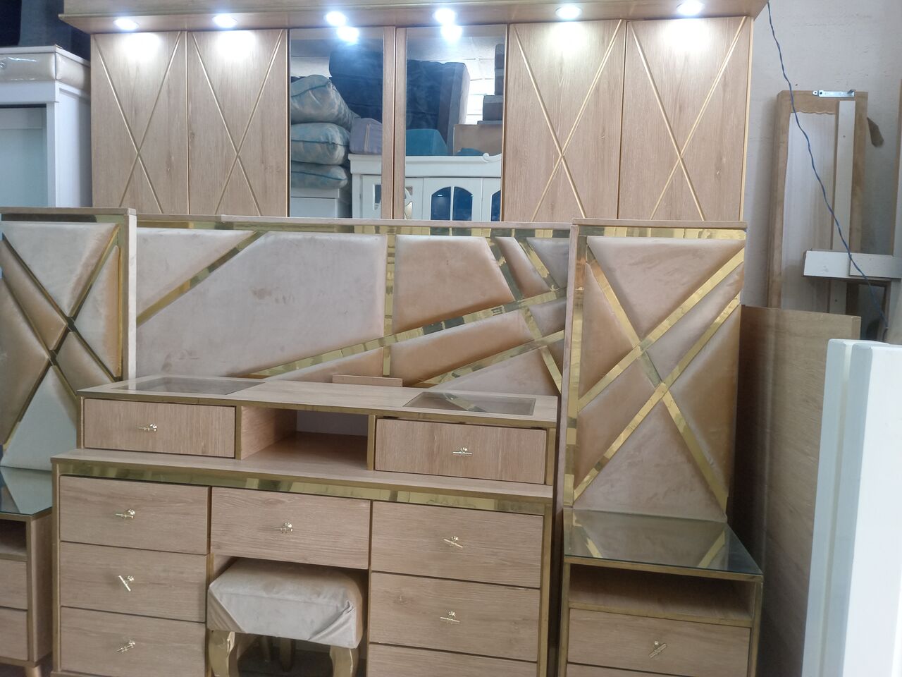 Jubail, Furniture, SAR 2000,  Bed Set Untouch Good Condition With Brand New Mattress