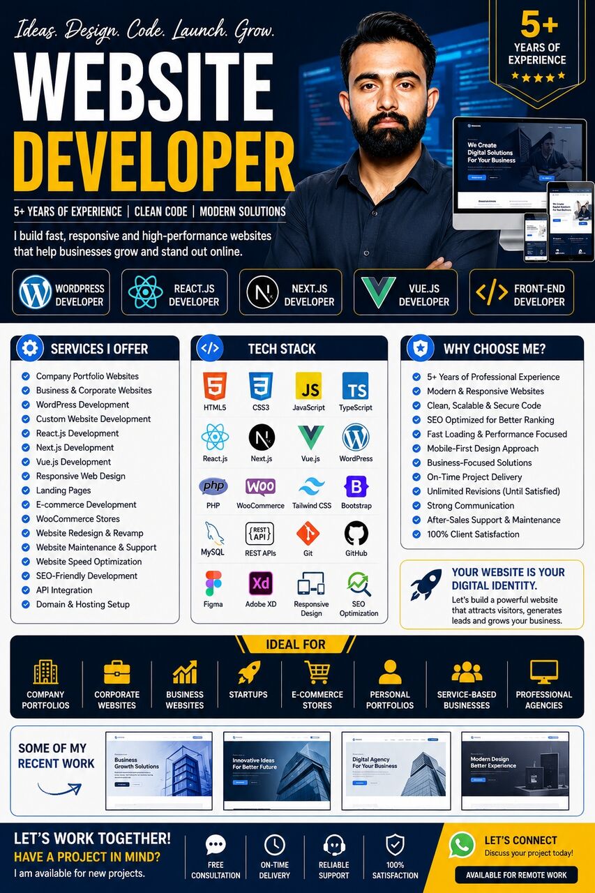 Riyadh, Job Seekers, Web Developer