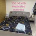 BHD 130,  Bed With Medicated Mattress & Side Table