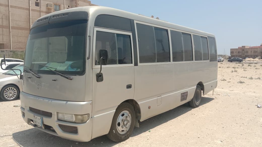 Jubail, Passenger Transport, Nissan Civillian 30 Seater Bus Available For Rent.