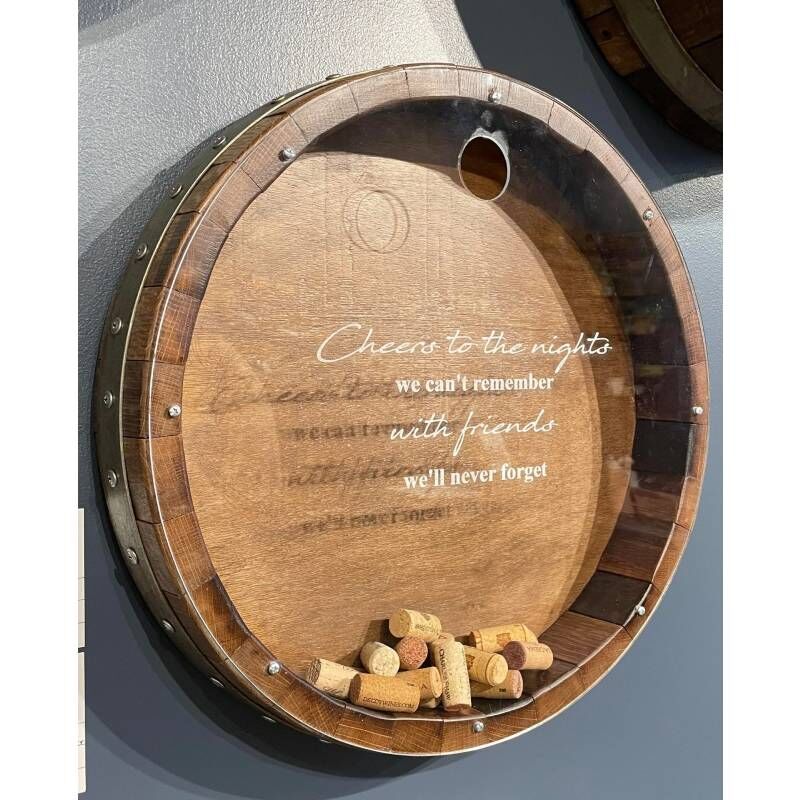 New York, Appliances, USD 169,  Handcrafted Wine Barrel Cork Holder Wall Mounted Display