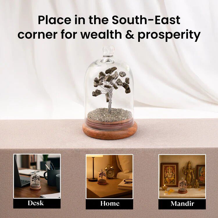 Mumbai, Household Items, INR 749,  Buy Pyrite Dome Tree - Natural Crystal Décor For Home & Office