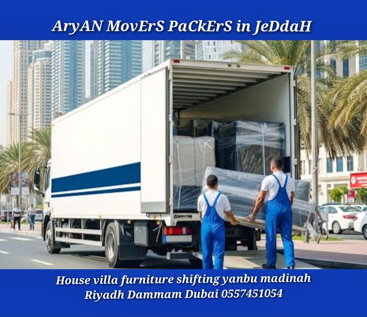 Jeddah, Relocation, ArYaN Movers Packers In Jeddah Home Villa Furniture Shifting Movings Service>>0557451054