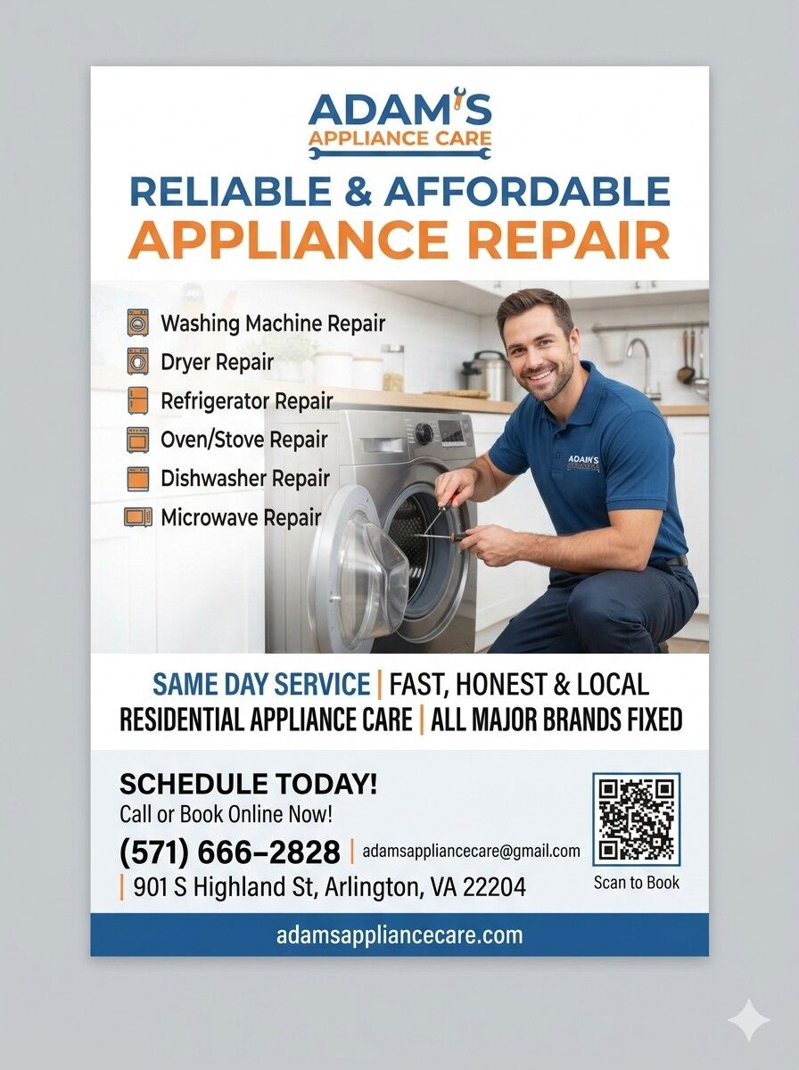 New York, Appliance Repair, Refrigerator Repair Arlington VA